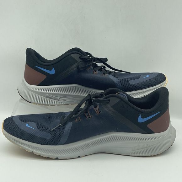 Nike Shoes Mens size 12 Blue Quest 4 Running Shoes Sneakers DA1105-400 - Picture 2 of 7
